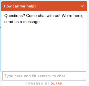 Olark live chat