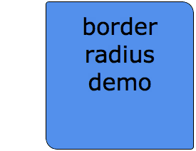 Border Radius 4px 16px