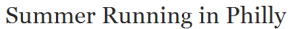 philly runner headline