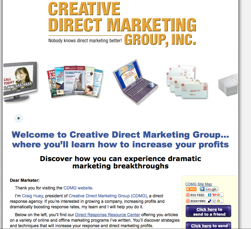 Sample copy showing wiifm