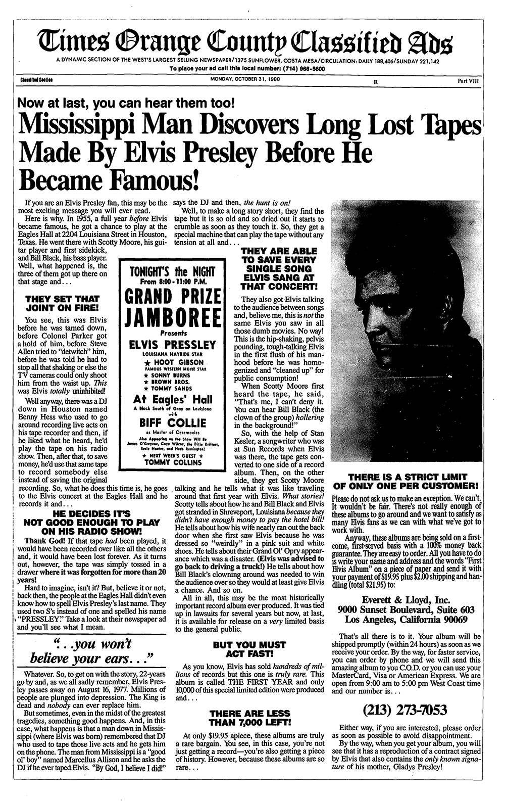 AIDA format in a Gary Halbert ad