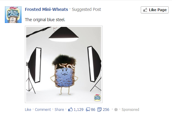 facebook newsfeed ad