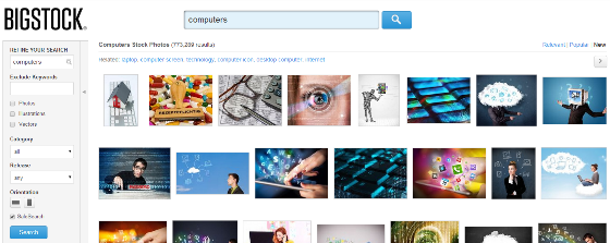 Bigstock image search