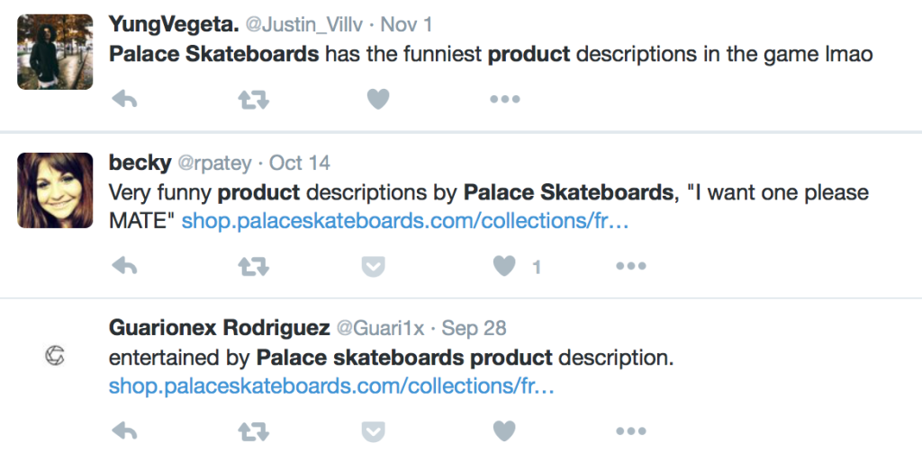 Product Descriptions Social Proof Palace Skateboards Product Descriptions Social Proof Palace Skateboards