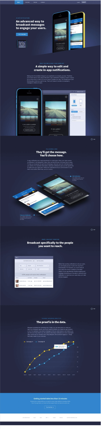 mixpanel-landing-page
