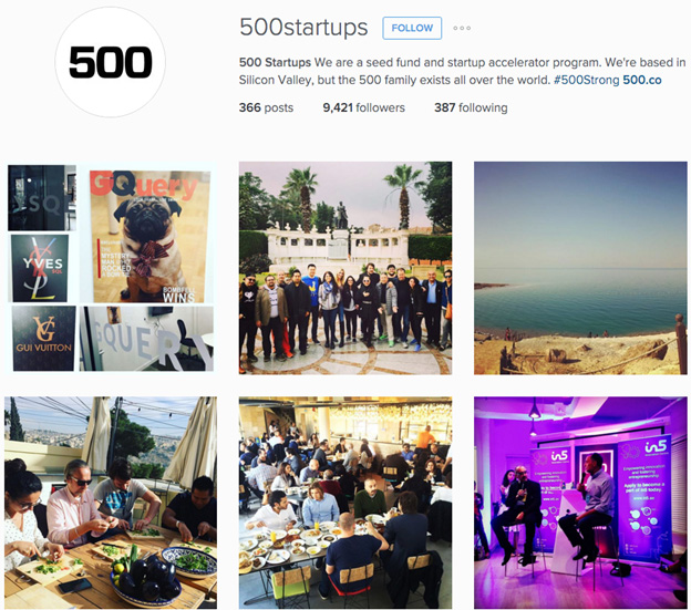 500 startups instagram