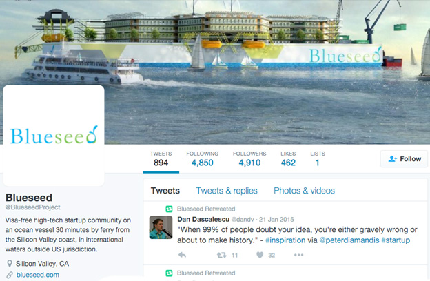 blueseed twitter