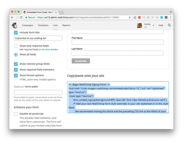 How To Easily Put A Form On Your Website
