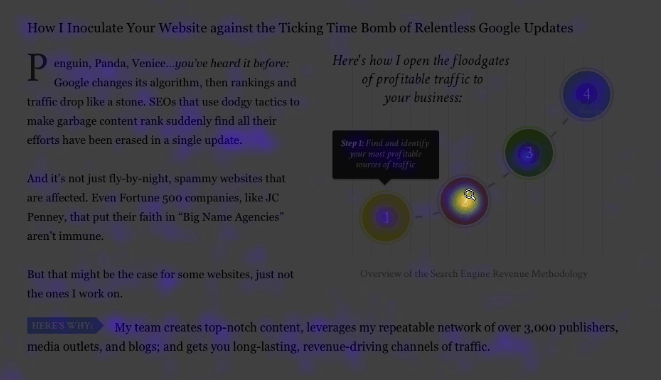 Neil Patel heatmap example 2