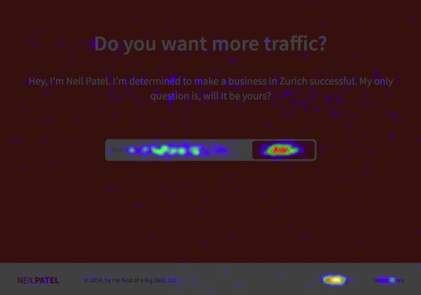 do you want more traffic heatmap