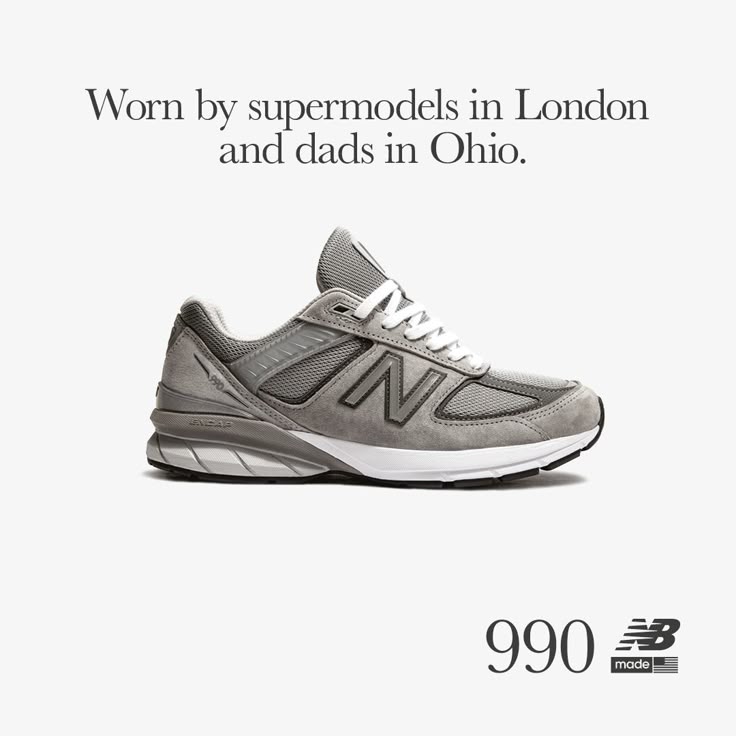 New Balance shoe ad