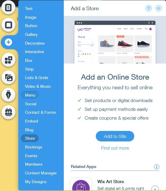 wix store examples