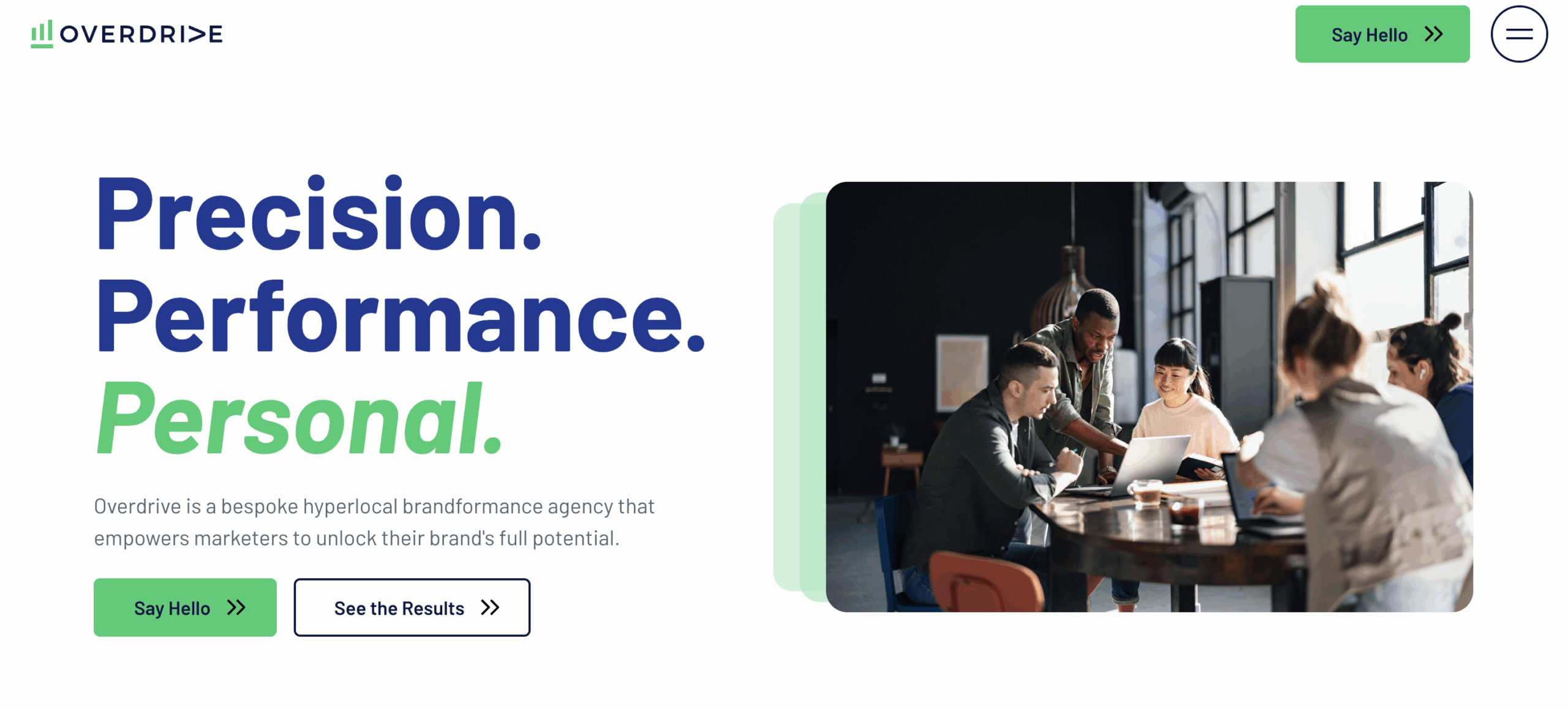 Overdrive homepage