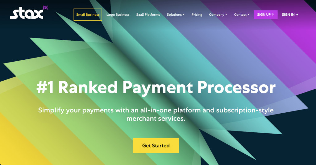 Stax home page
