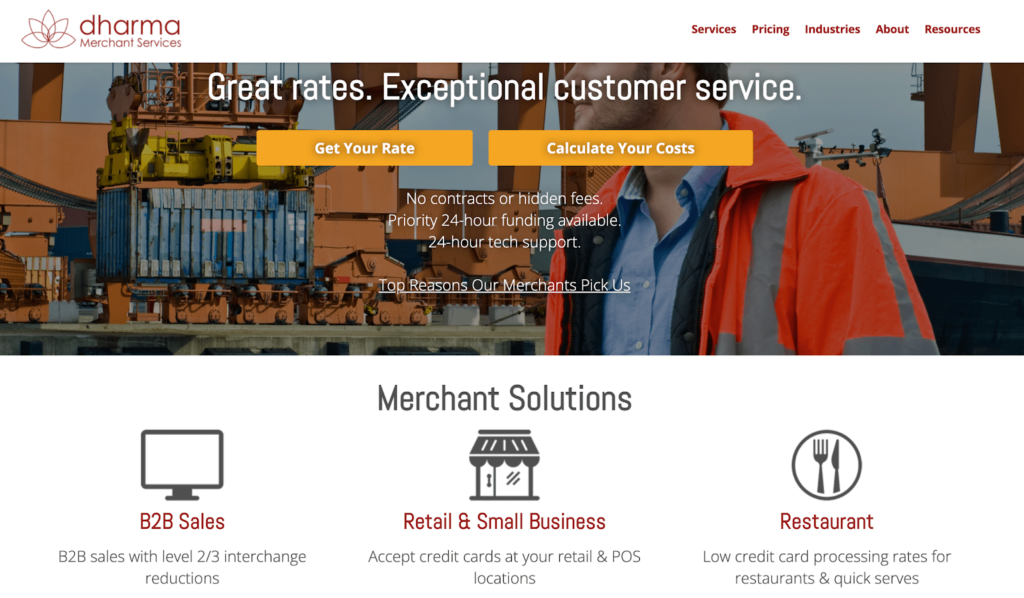 Dharma home page