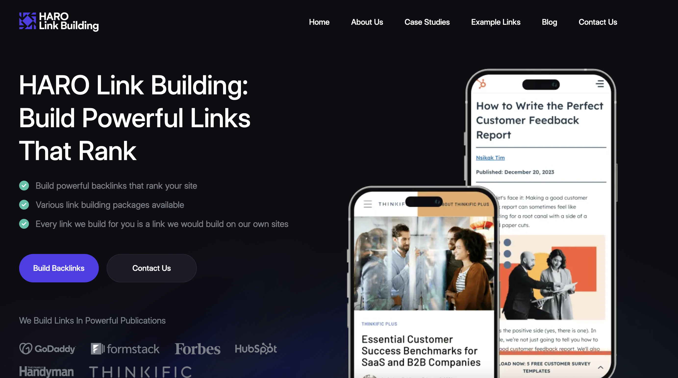 HARO homepage