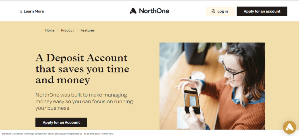 NorthOne home page