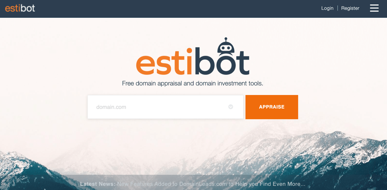 EstiBot home page