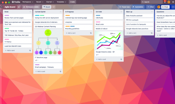 Set up a student-friendly grading status board using Trello