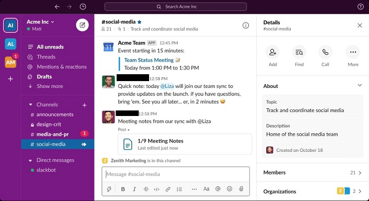 Internal IT and Helpdesk App for Slack and MS Teams