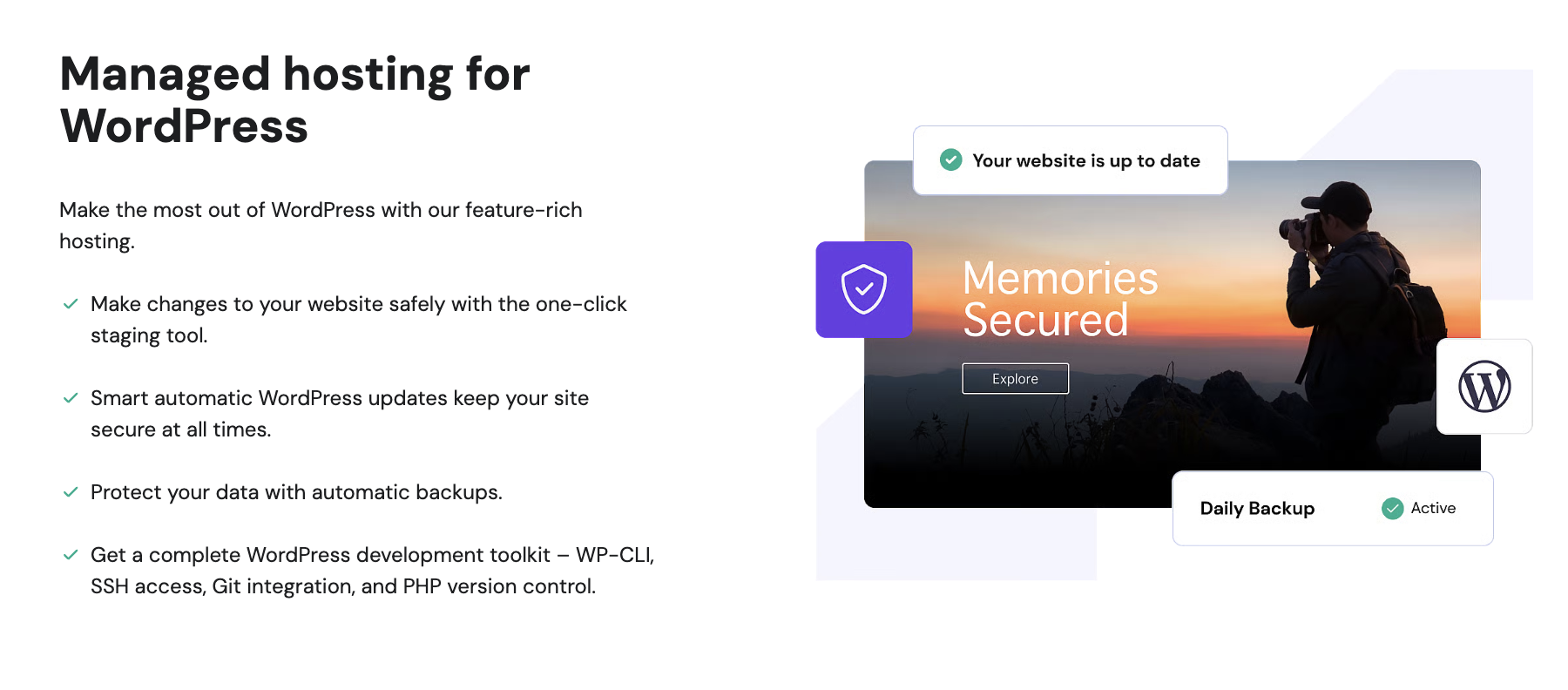 Hostinger hosting with WordPress