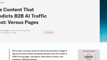 Example showing a static sidebar
